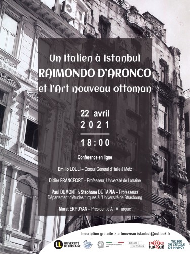 Conférence Raimondo D’ARONCO (1857-1932)